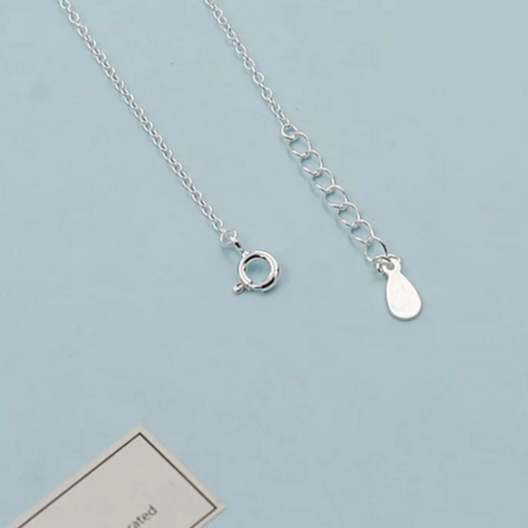 NEW 925 STERLING SILVER PLATED ELEPHANT NECKLACE - Picture 4 of 5